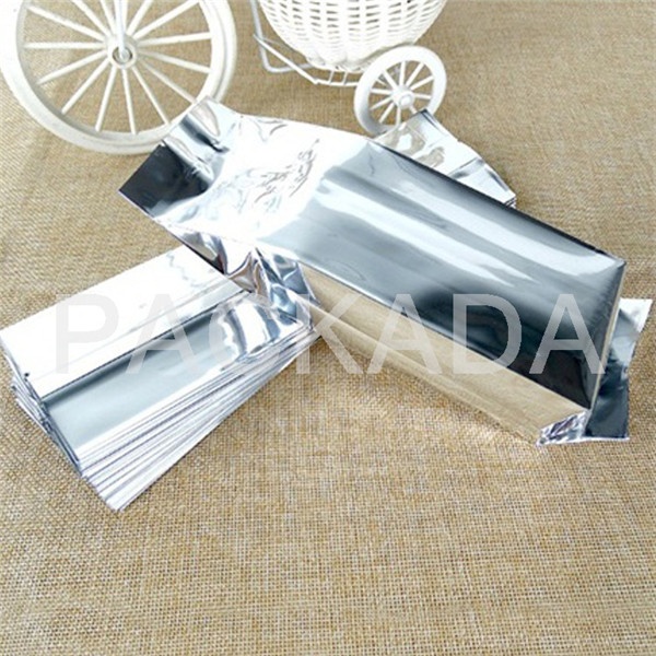 plastic metalized PET side gusset coffee bag