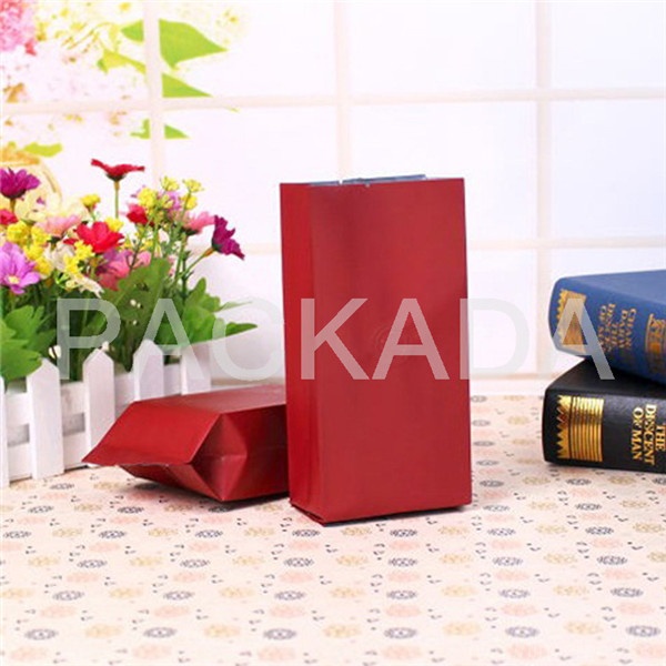 plastic metalized PET side gusset valve coffee pouch