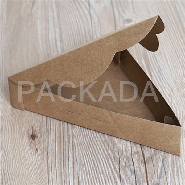 Kraft triangle pizza box