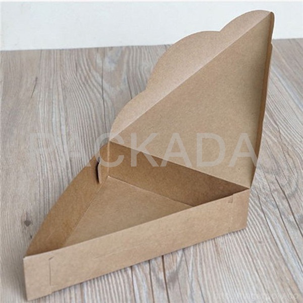Kraft triangle pizza box