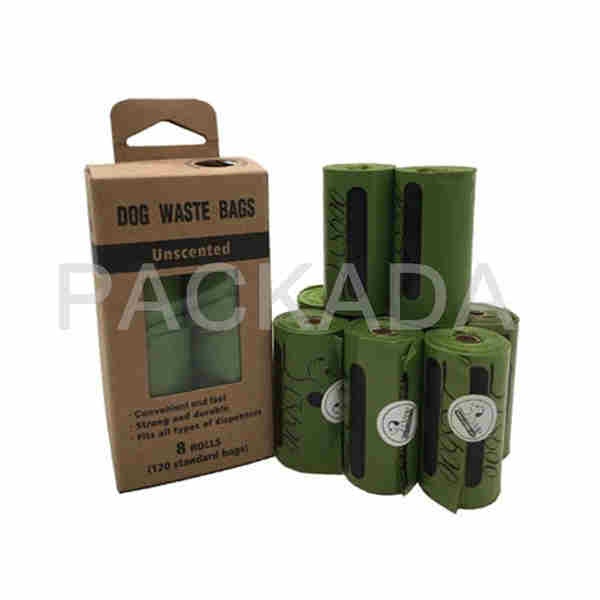 Biodegradable dog poop trash bags