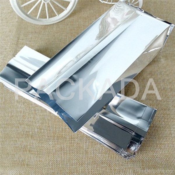 plastic foil side gusset coffee bag